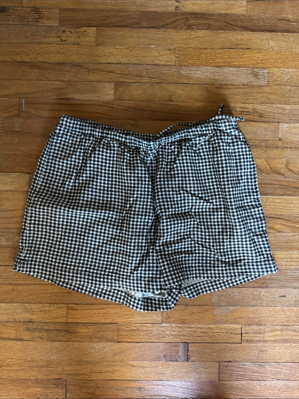 a new day Black and White Gingham Women’s Shorts